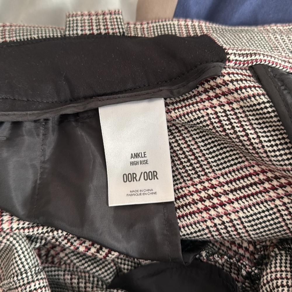 Express Plaid Work Slacks - Picture 3 of 5